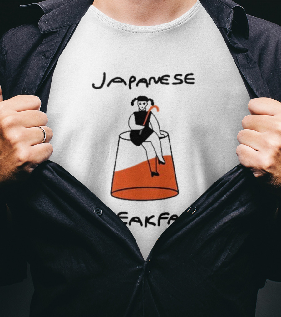 Japanese Breakfast Juice Box Illustration Tee T-Shirt