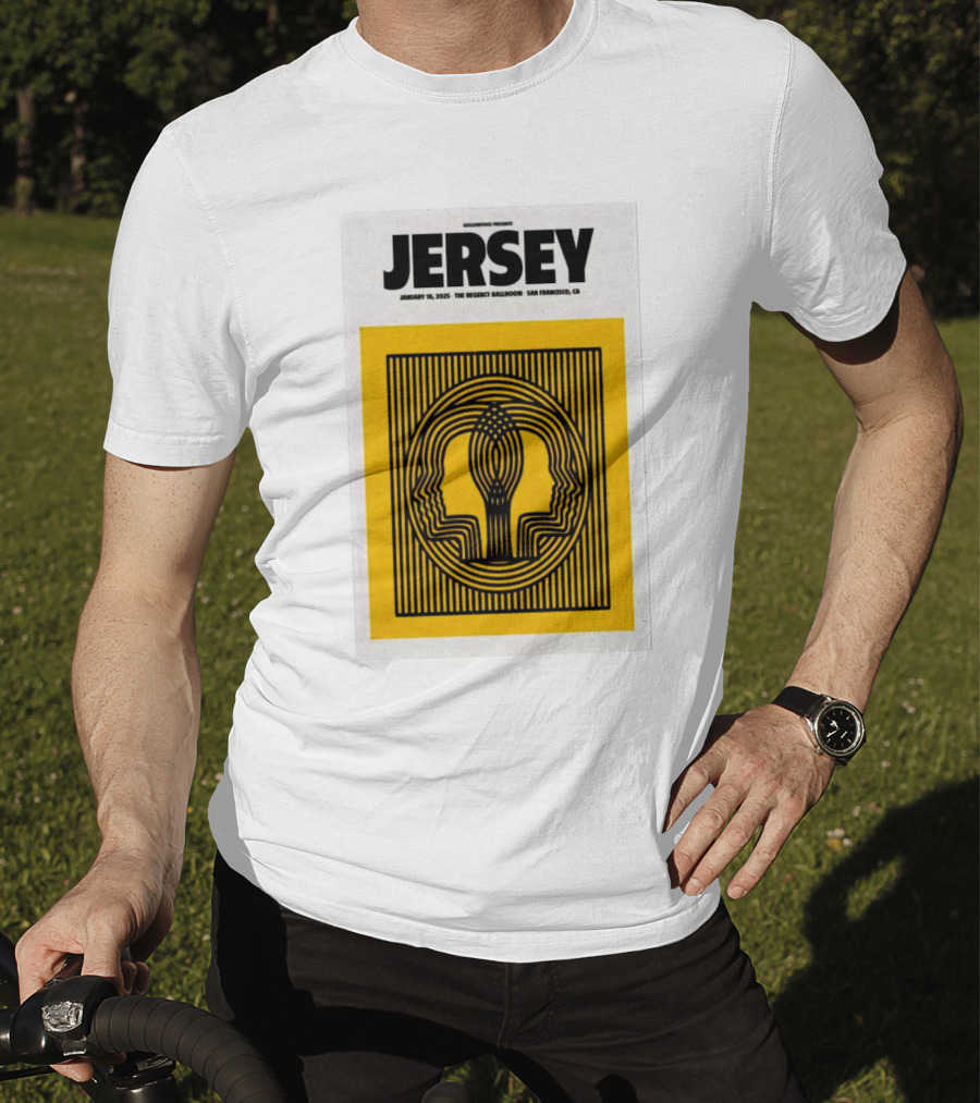 Goldenvoice Presents Jersey January 18, 2025 The Regency Ballroom San Francisco CA T-Shirt