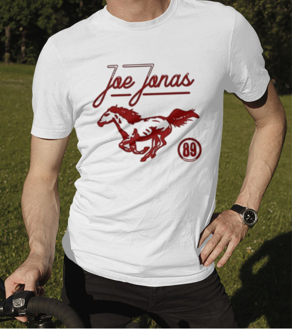 Joe Jonas Mustang 89 Retro Ringer Style T-Shirt