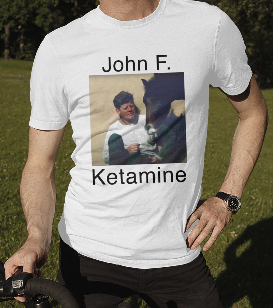 John F. Ketamine Horseman Interaction T-Shirt