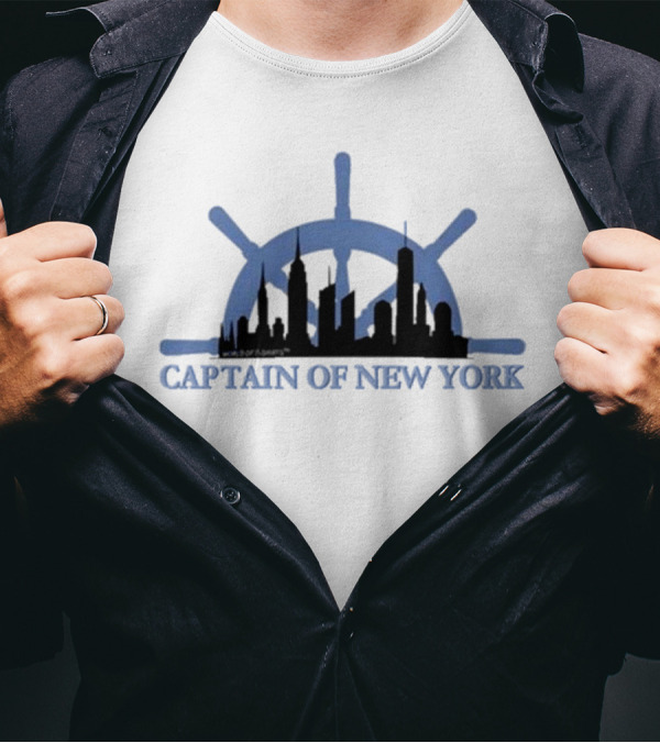 Captain Of New York Joshua Block Worldof S T-Shirt
