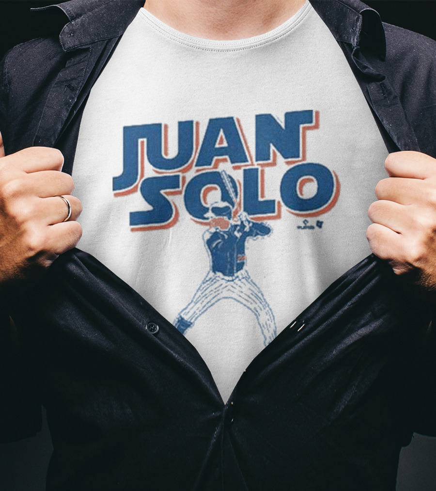 Juan Soto Juan Solo Baseball Star Wars Crossover T-Shirt