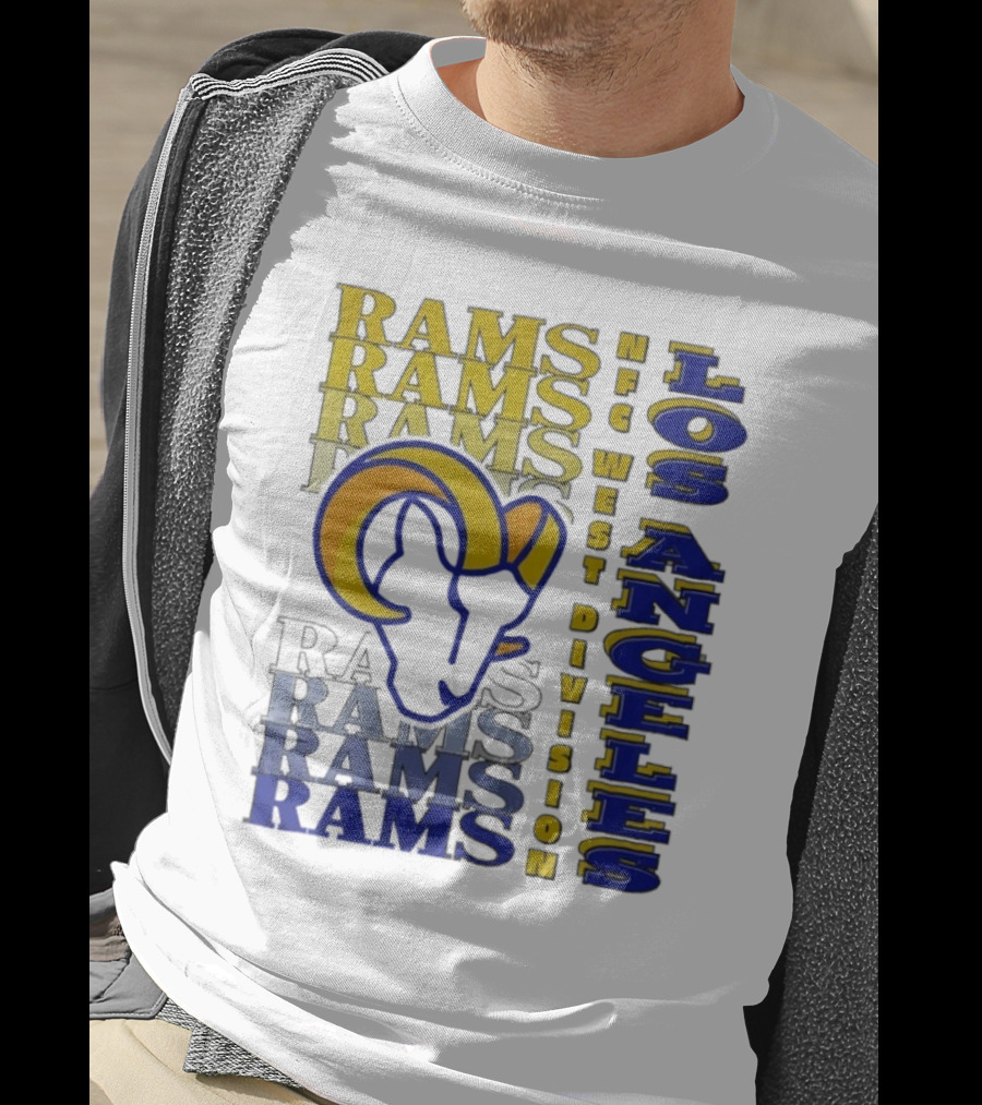 Rams Los Angeles NFC West Division T-Shirt