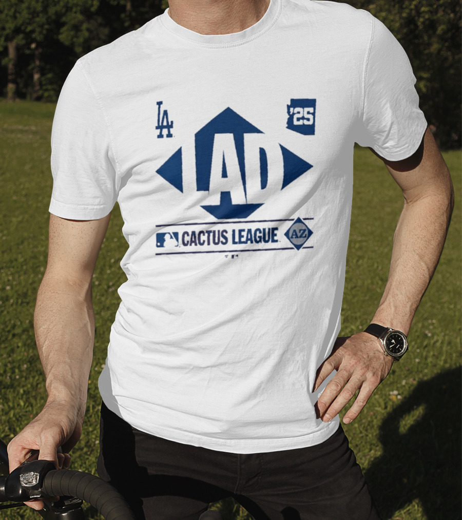 Los Angeles Dodgers 2025 Cactus League AZ True Icon Spring Training T-Shirt