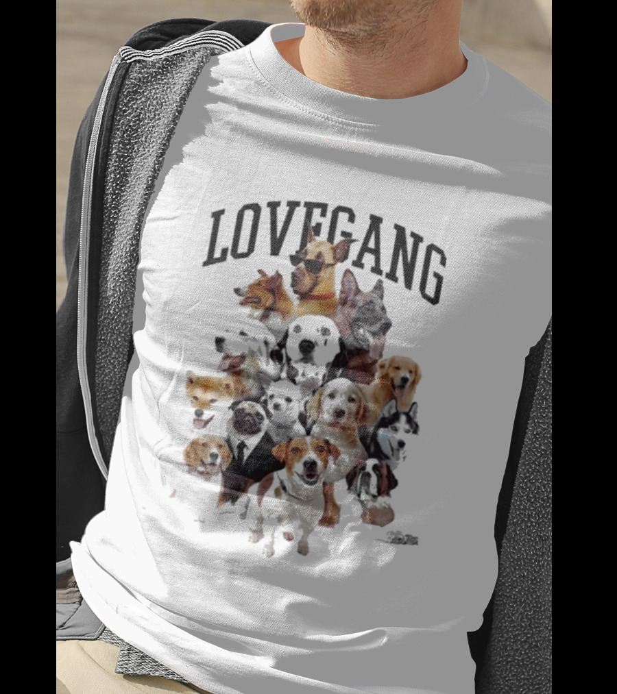 Lovegang Celebrities Dogs T-Shirt
