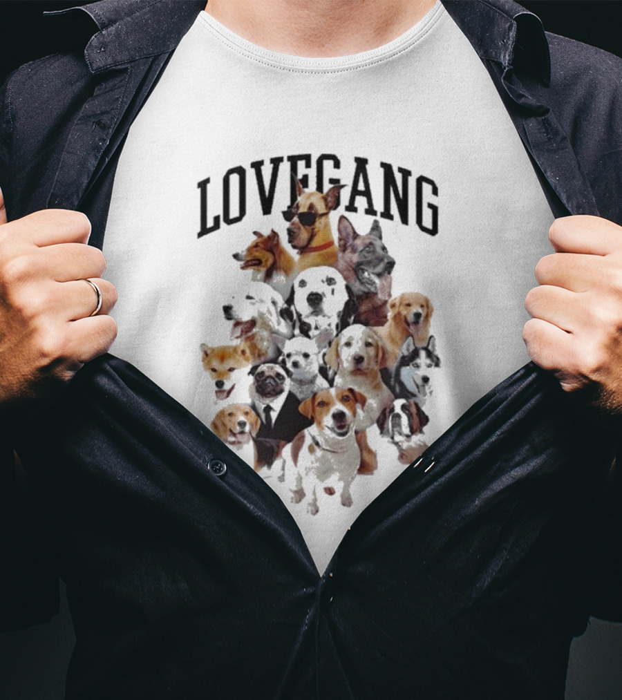 Lovegang Celebrities Dogs T-Shirt
