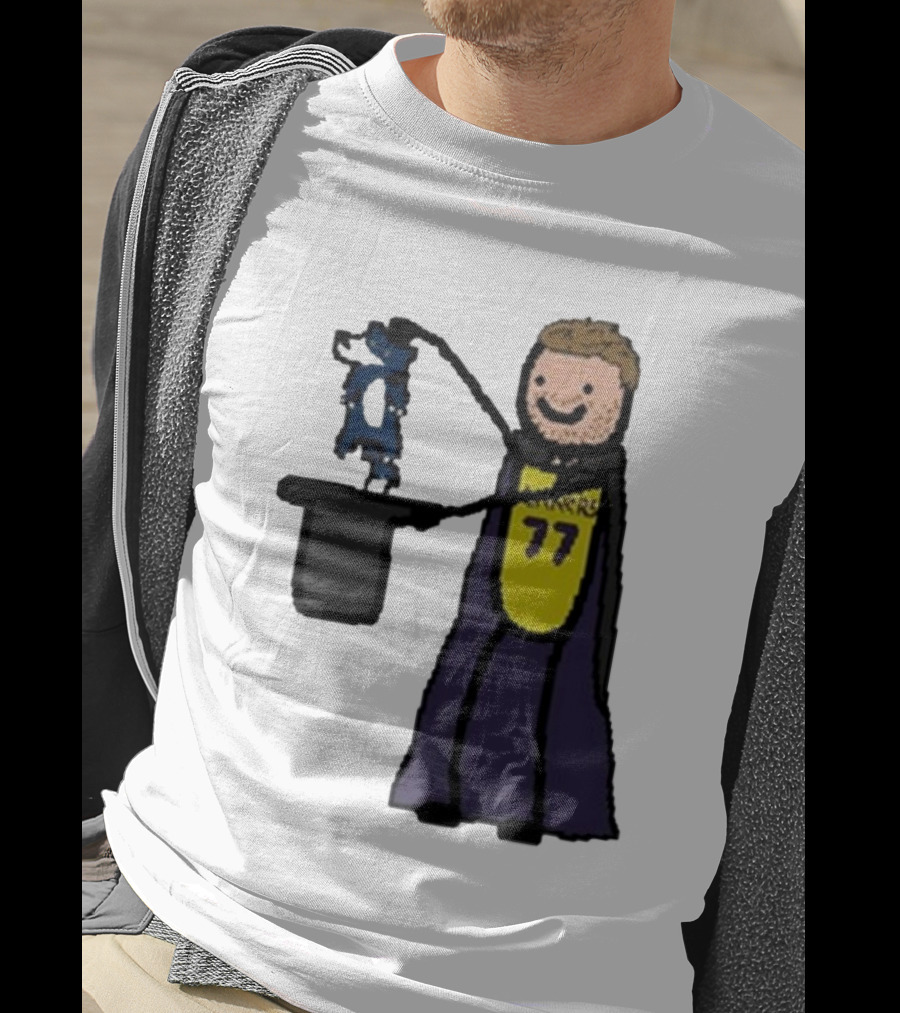 Luka Doncic 77 Lakers Magic Cartoon T-Shirt