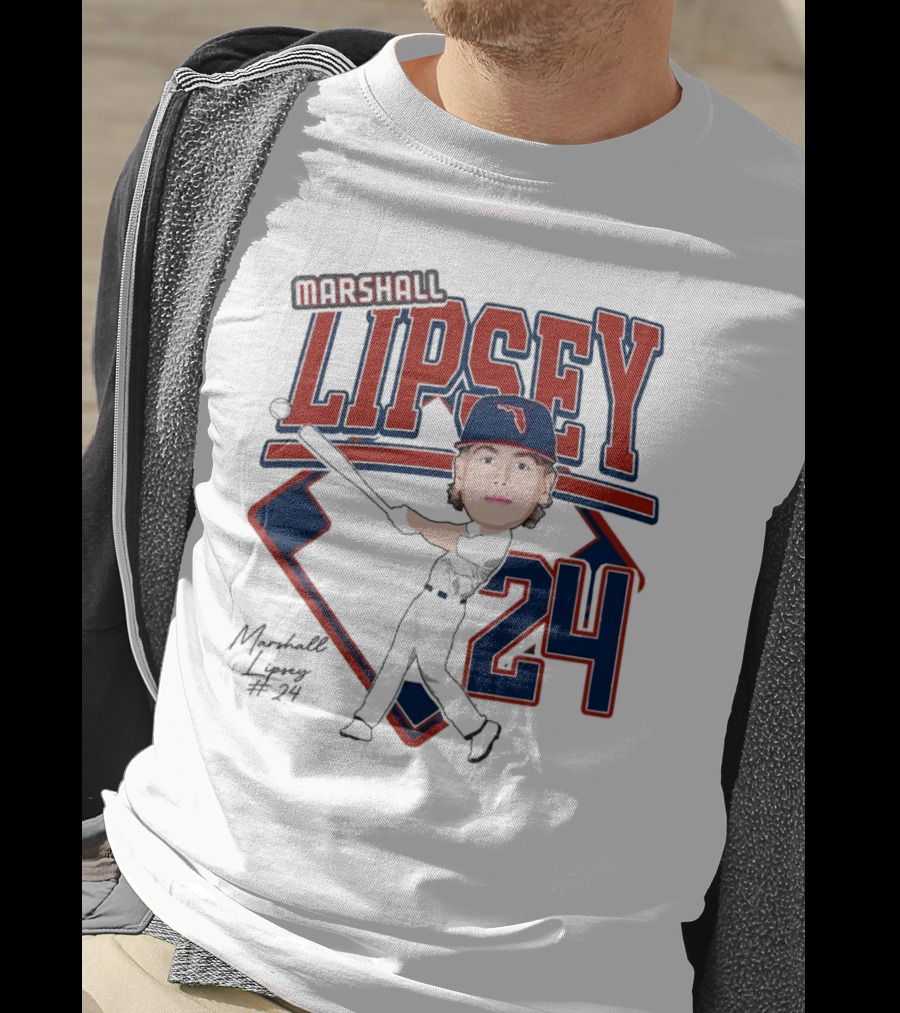 Marshall Lipsey 24 Baseball 2025 M. Reshold T-Shirt