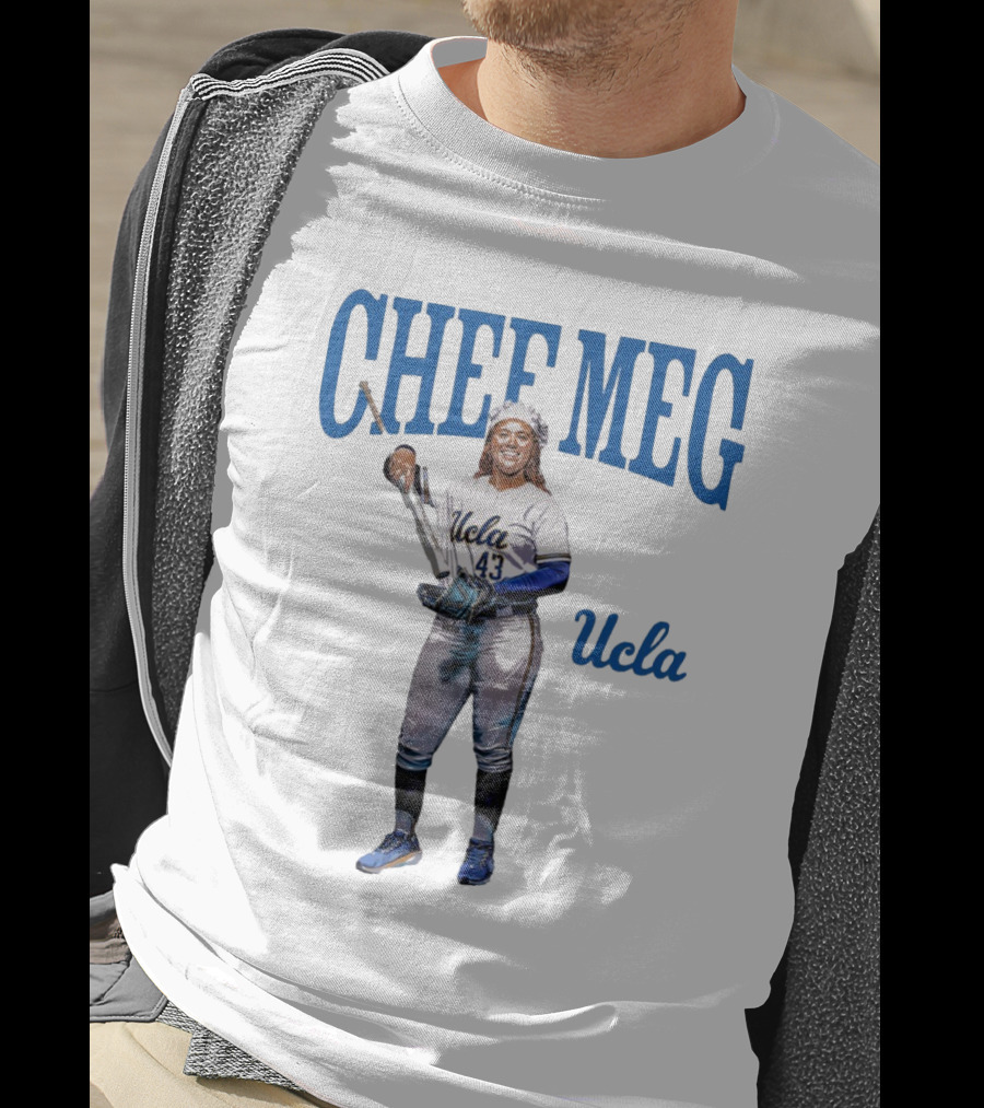 Chef Meg UCLA Bruins Baseball Megan Grant NCAA 2025 T-Shirt