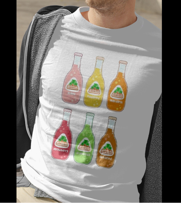 Jarritos Soda Bottle Guava Pineapple Mandarin Strawberry Grapefruit Tamarind T-Shirt