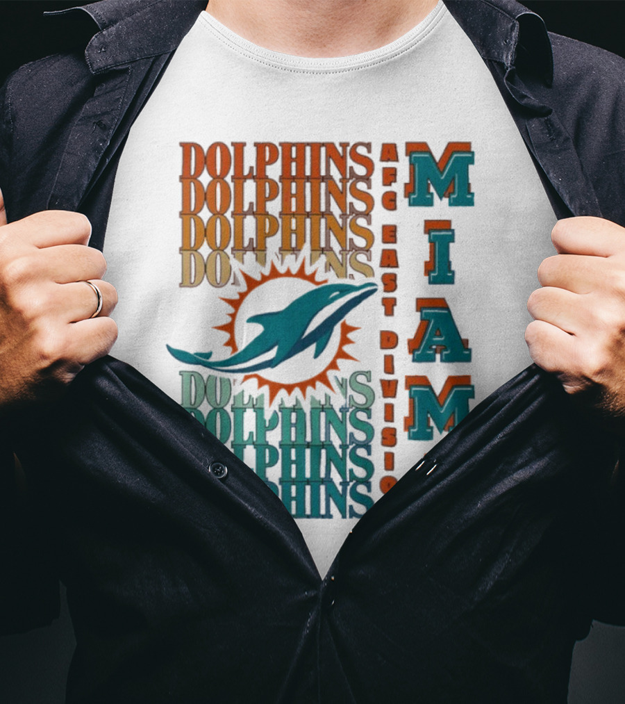 MIAMI Dolphins AFC East Division T-Shirt