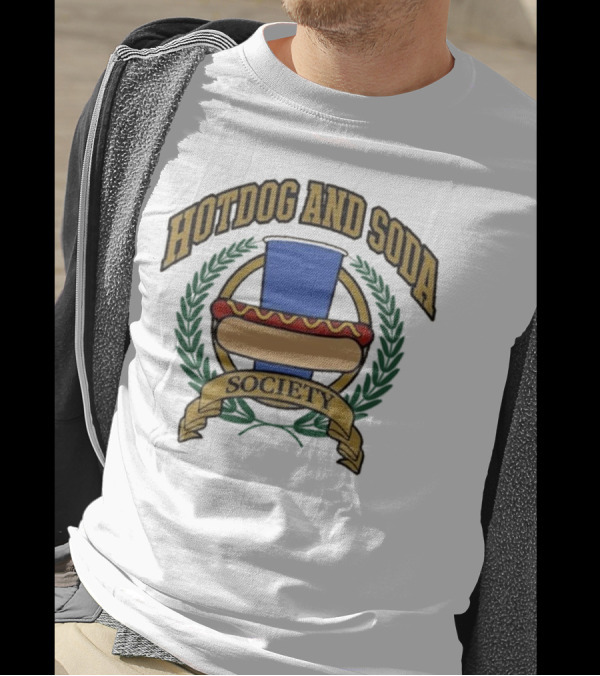 Hotdog And Soda Society Middle Class Fancy T-Shirt
