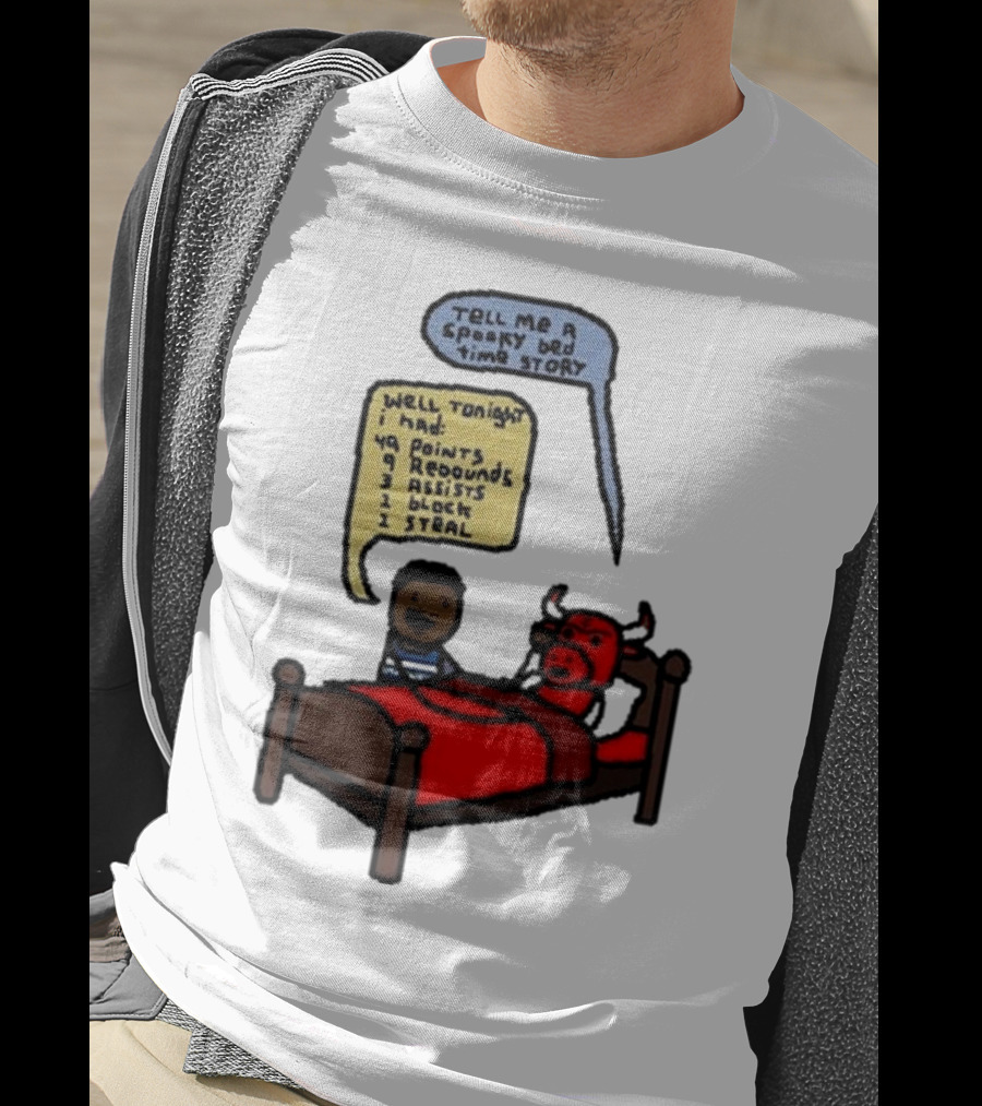 Minnesota Timberwolves Anthony 49 Points 9 Rebounds Spooky Bedtime Story T-Shirt