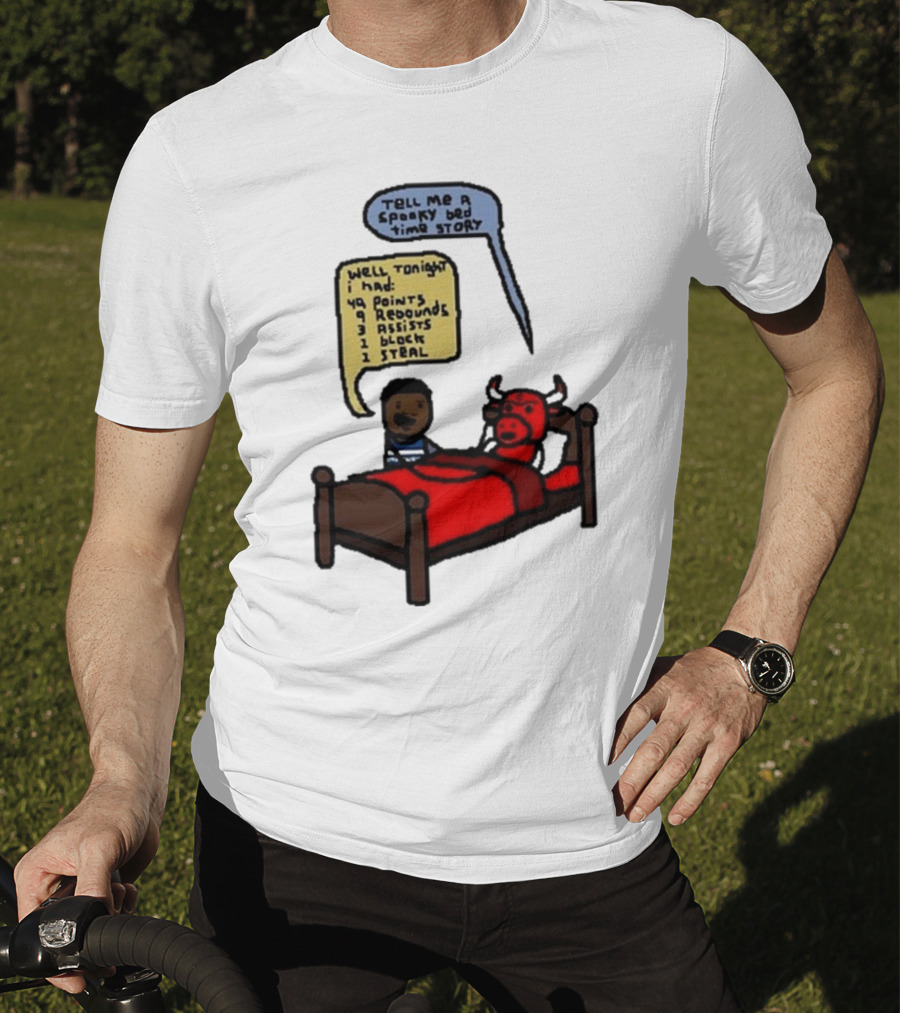 Minnesota Timberwolves Anthony 49 Points 9 Rebounds Spooky Bedtime Story T-Shirt