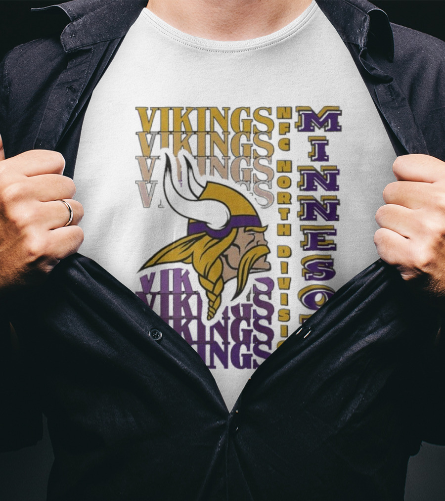 Minnesota Vikings NFC North Division Vikings Minnesota T-Shirt