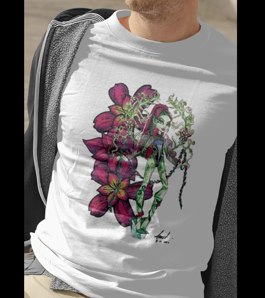 Monster High Venus McFlytrap Lily Blossom Vines Fashion Style T-Shirt