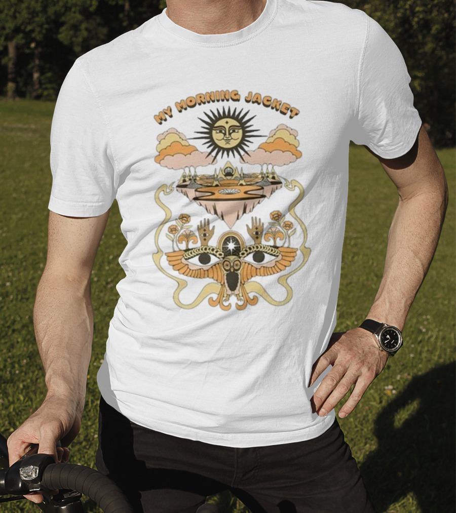 My Morning Jacket Suniverse Sun Owl Cloud Fantasy T-Shirt