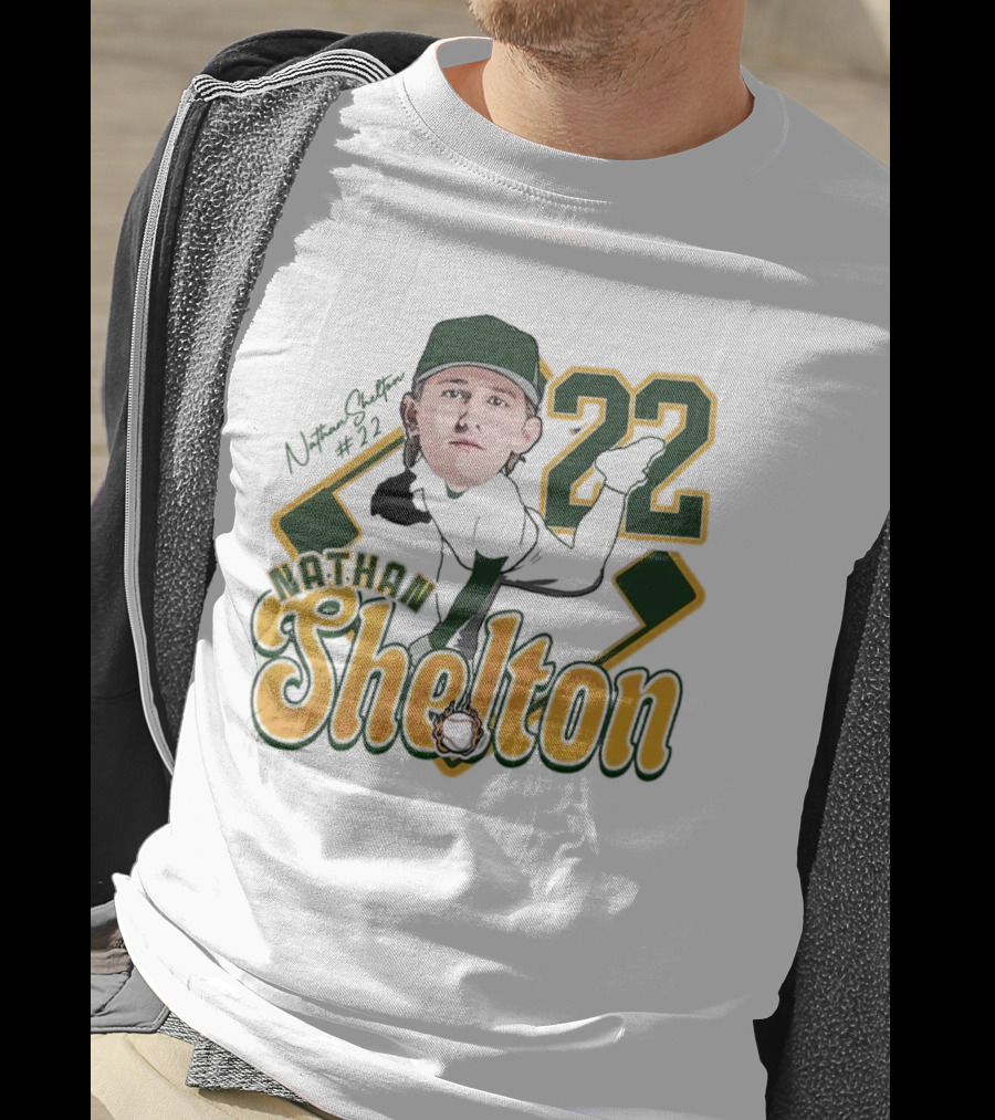 Nathan Shelton 22 Baseball Player 2025 T-Shirt