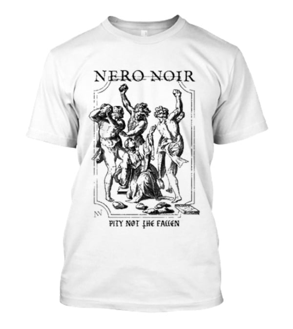 Nero Noir Pity Not The Fallen Skeleton Trio T-Shirt