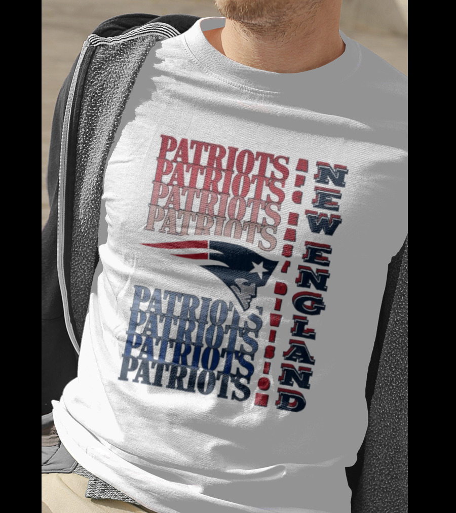 Patriots New England AFC East Division Football Team T-Shirt