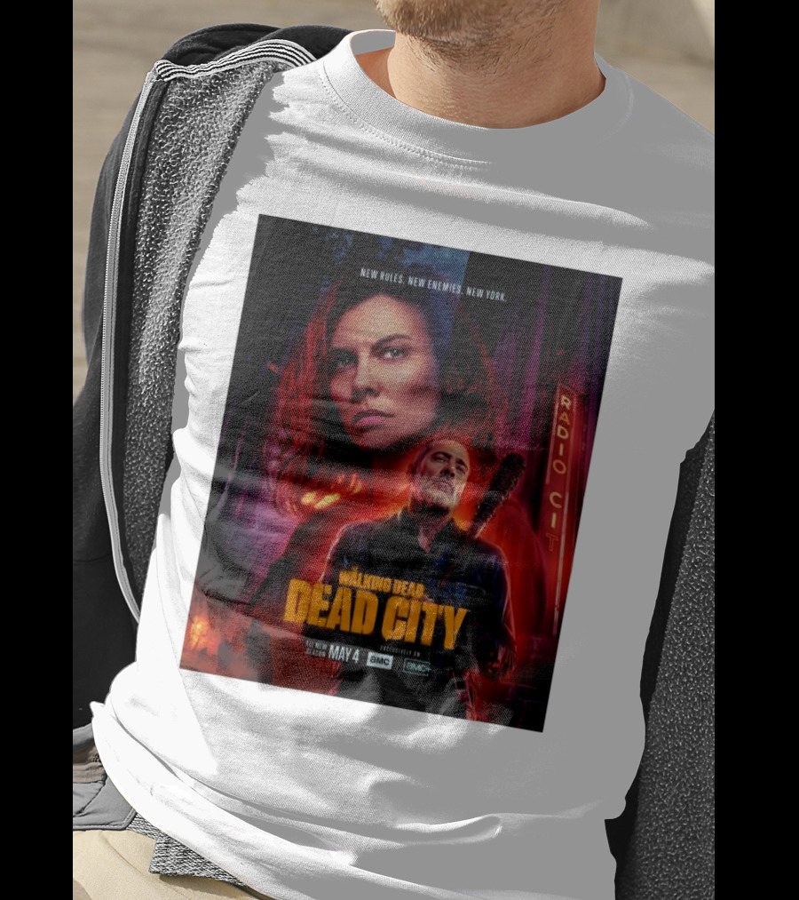 New Rules New Enemies New York The Walking Dead Dead City All New Season May 4 T-Shirt