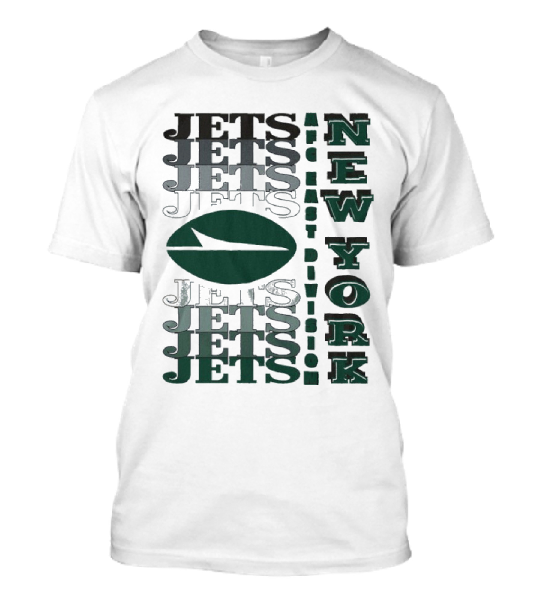 New York Jets AFC East Division Jets Jets Jets Jets Jets T-Shirt