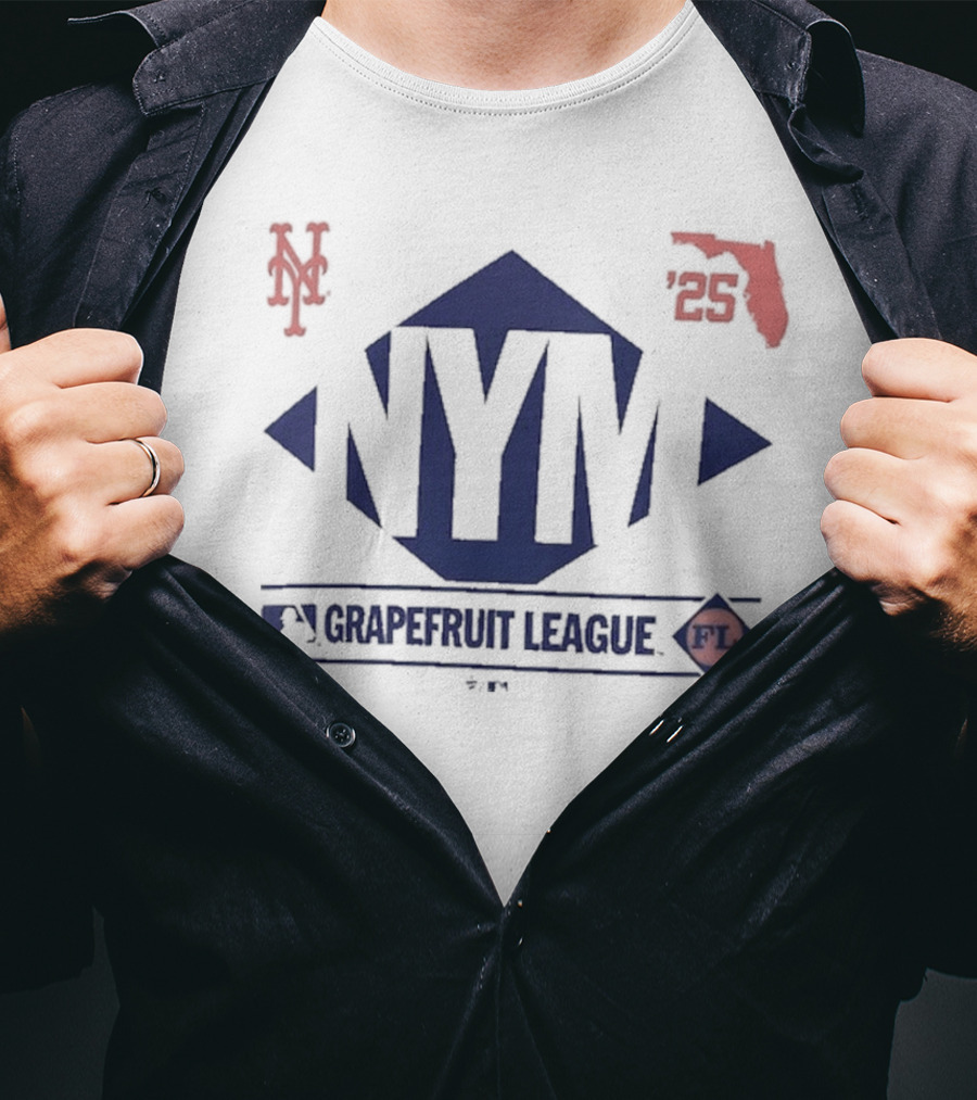 New York Mets NYM 2025 Florida Grapefruit League FL T-Shirt