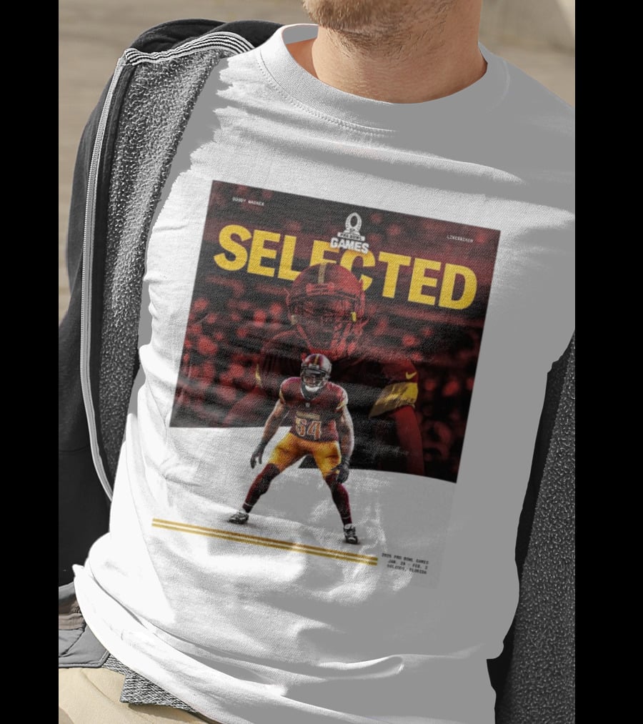 Pro Bowl Games 2025 Bobby Wagner Selected Linebacker Washington Commanders Orlando Florida T-Shirt