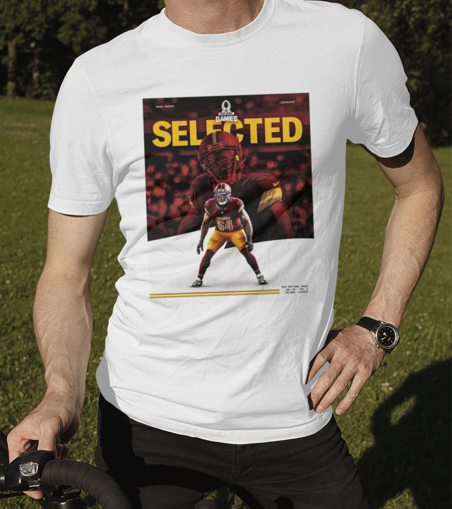 Pro Bowl Games 2025 Bobby Wagner Selected Linebacker Washington Commanders Orlando Florida T-Shirt