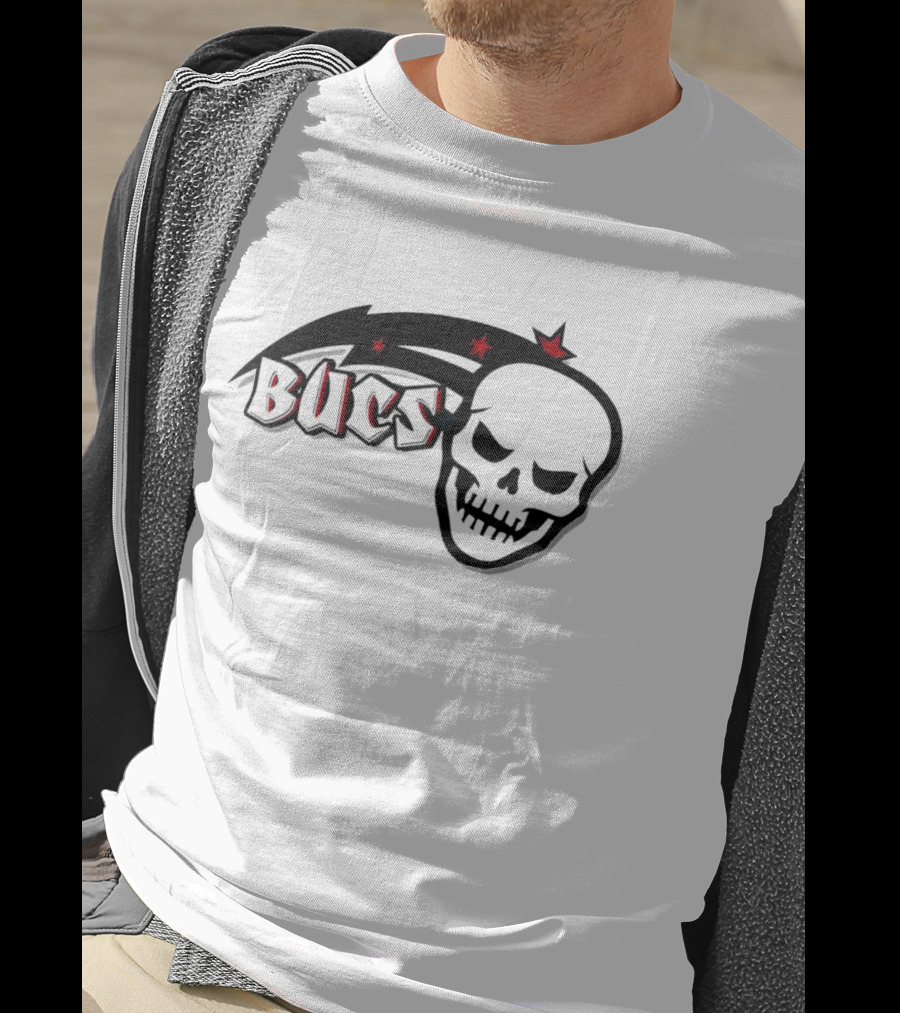 NFL NBA Tampa Bay Buccaneers Orlando Magic Stars Red Blue T-Shirt