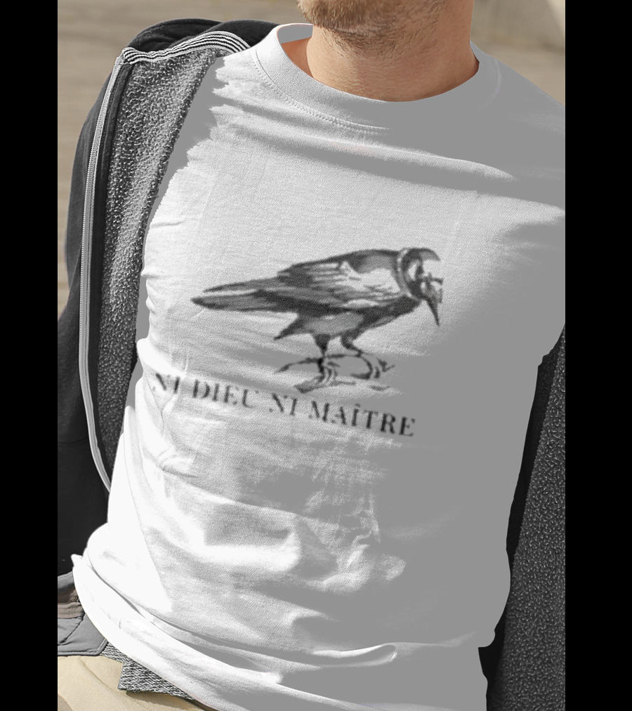 NI Dieu NI Maître Raven T-Shirt
