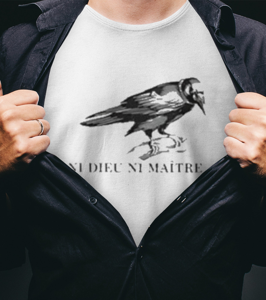 NI Dieu NI Maître Raven T-Shirt