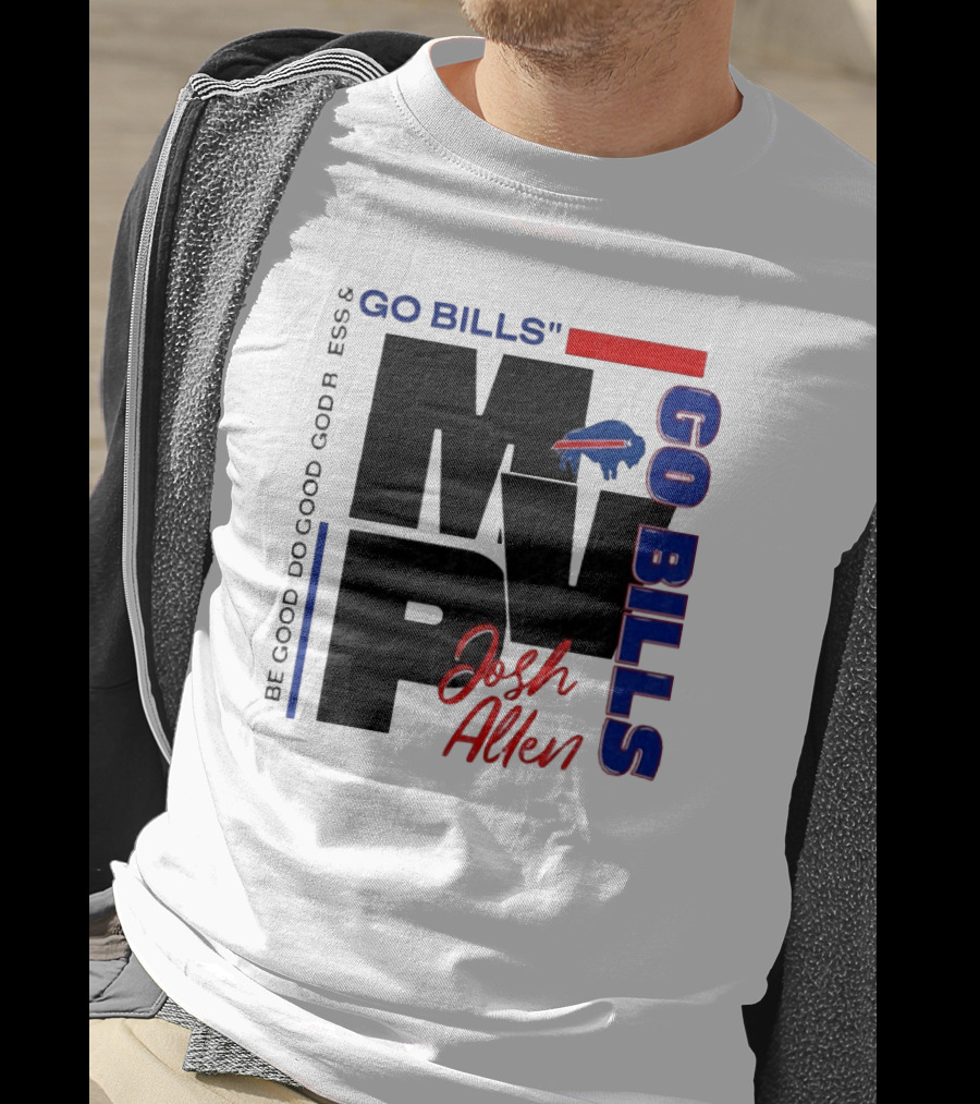 "Go Bills Josh Allen MVP Buffalo Football" T-Shirt