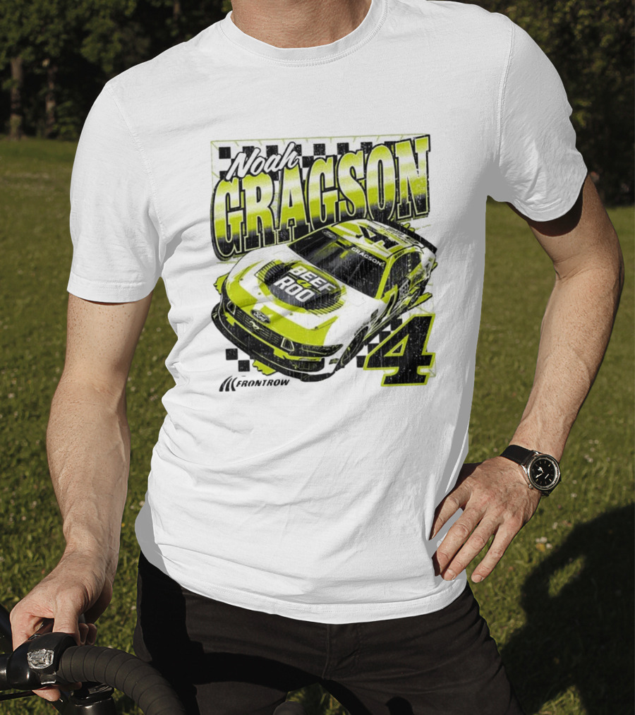 Noah Gragson Beef-A-Roo Car Racing Number 4 T-Shirt