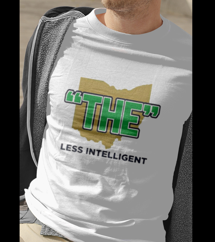 "Notre Dame Fighting Irish 'The' Less Intelligent Ohio Parody" T-Shirt