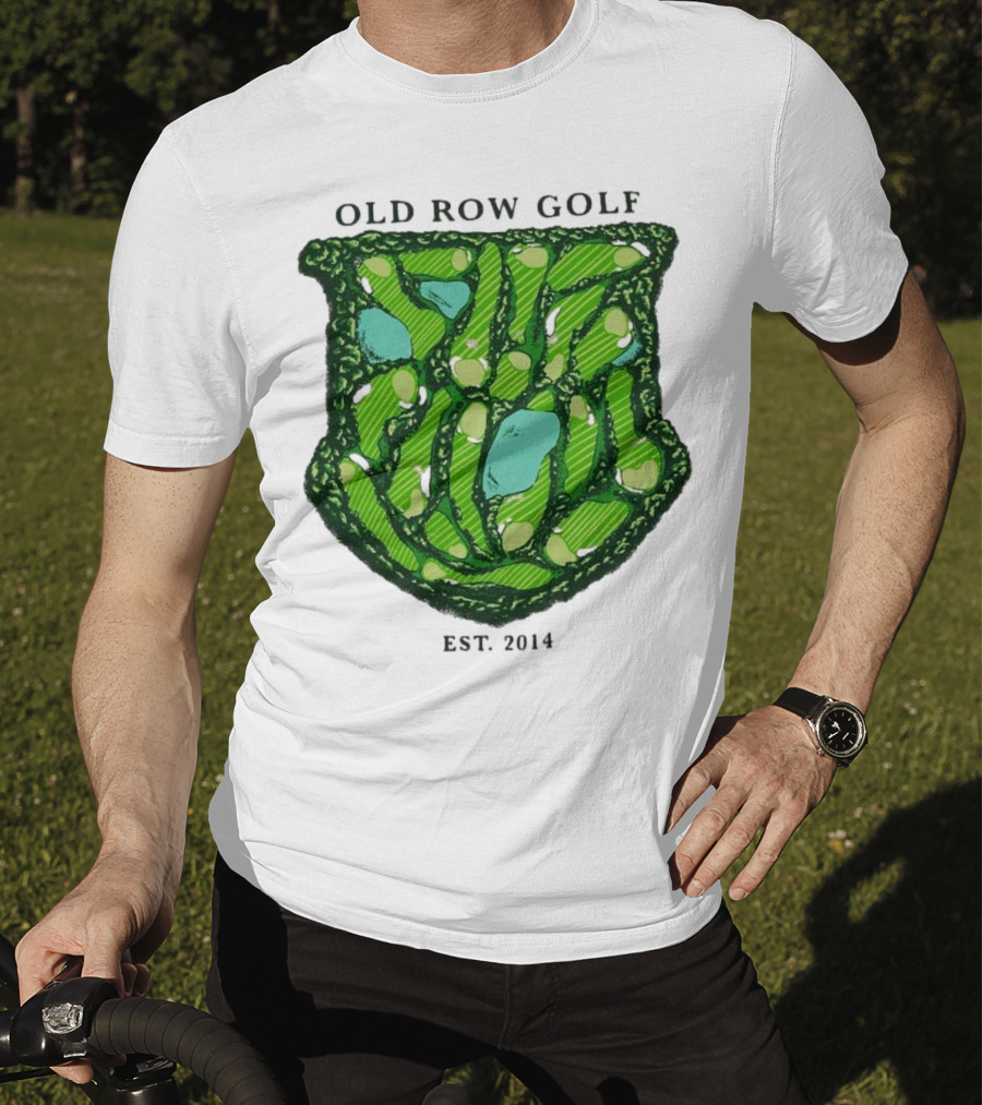 Old Row Golf Course Pigment Dyed T-Shirt