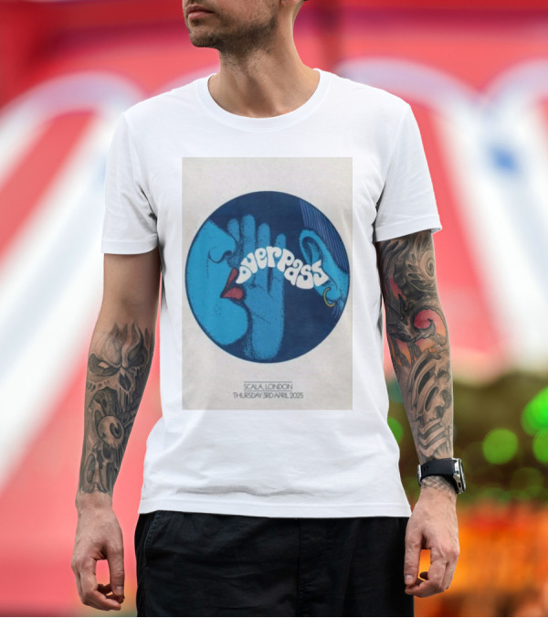 OverPass Scala London Thursday 3rd April 2025 T-Shirt