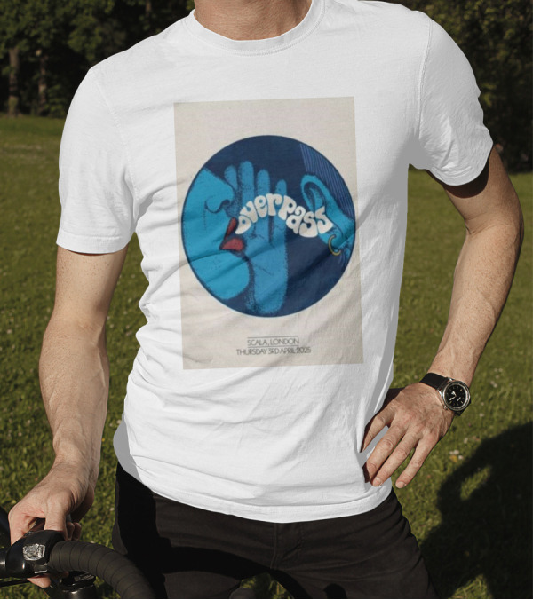OverPass Scala London Thursday 3rd April 2025 T-Shirt