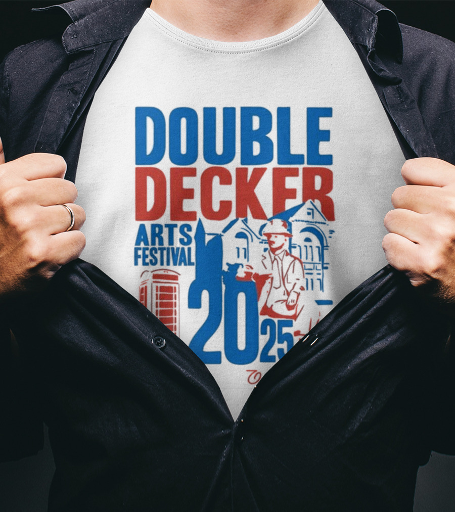 Ole Miss Rebels Double Decker Arts Festival 2025 Oxford MS T-Shirt