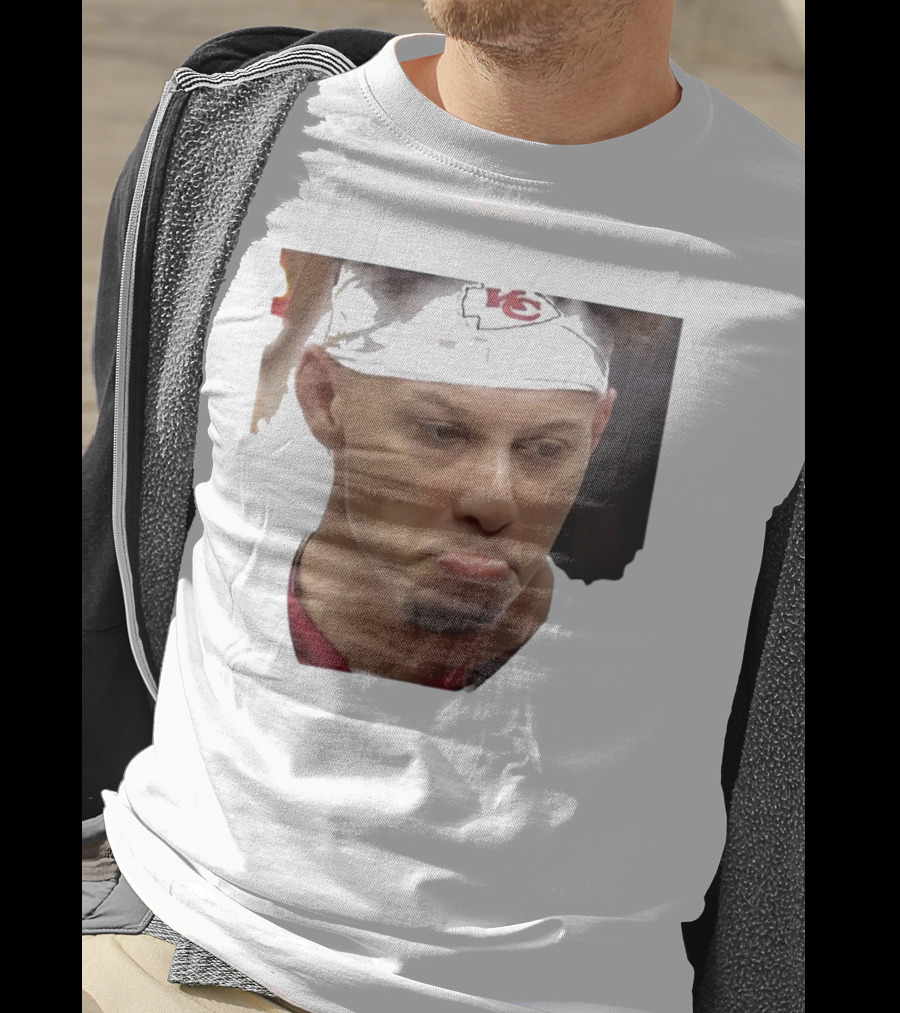 Super Sad Pat Mahomes Headband KC T-Shirt
