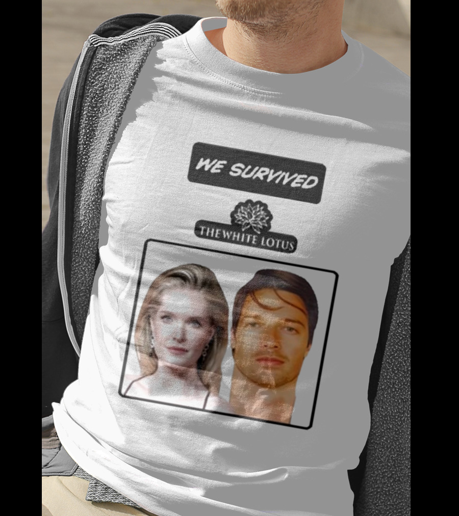 We Survived The White Lotus Patrick Schwarzenegger T-Shirt