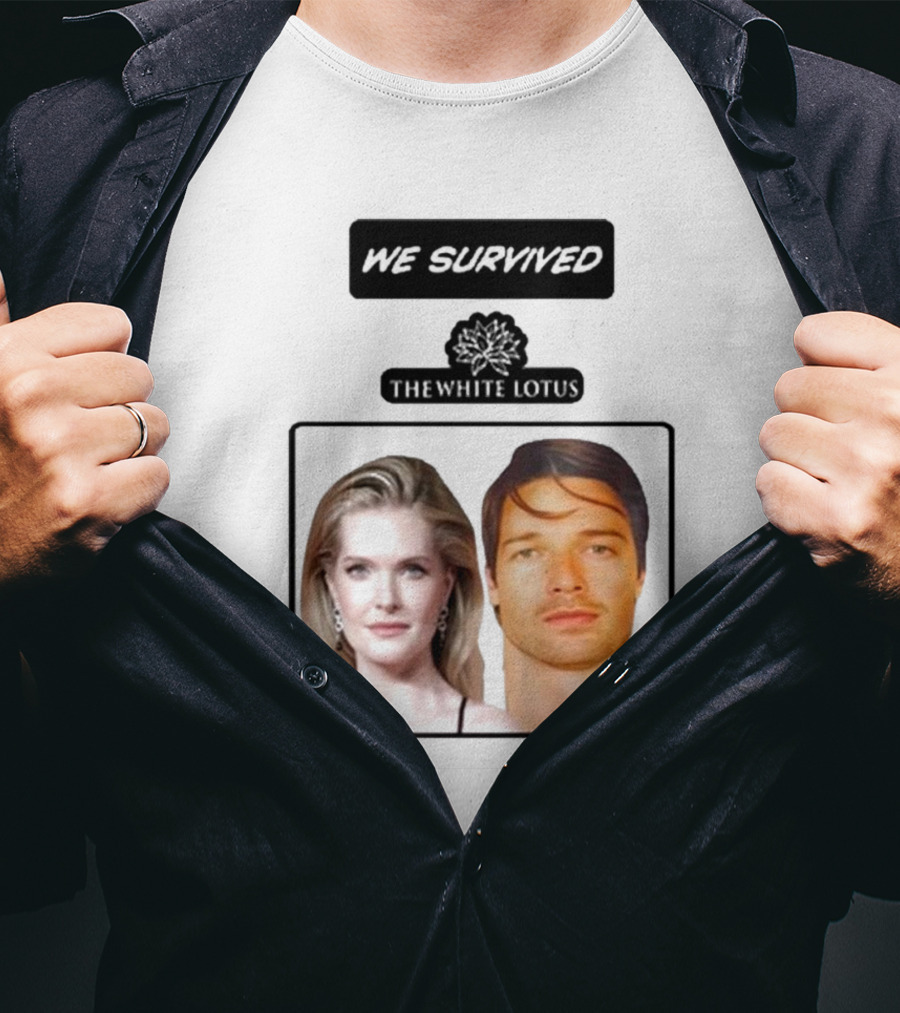 We Survived The White Lotus Patrick Schwarzenegger T-Shirt