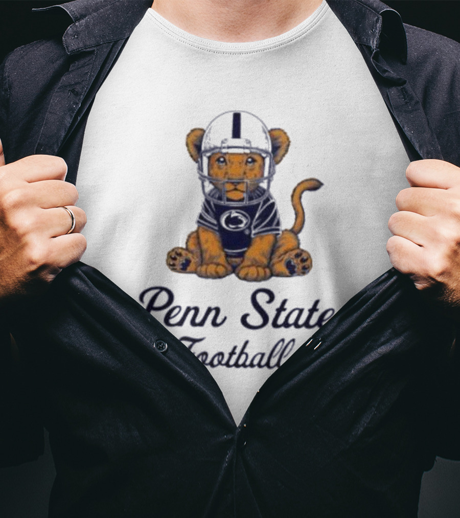 Penn State Football Nittany Lions Lion Cub Helmet T-Shirt