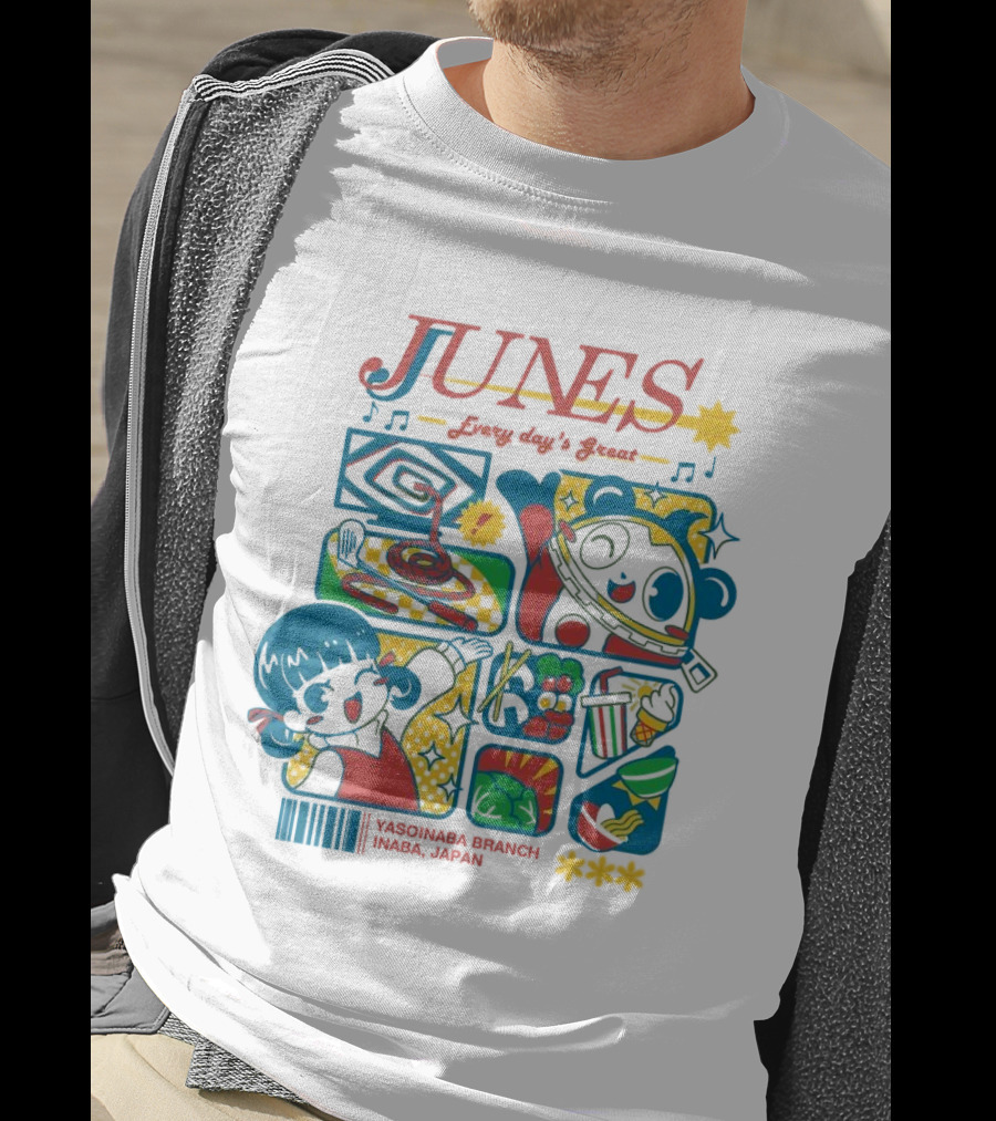 Junes Every Day's Great Persona 4 Characters And Scenes T-Shirt