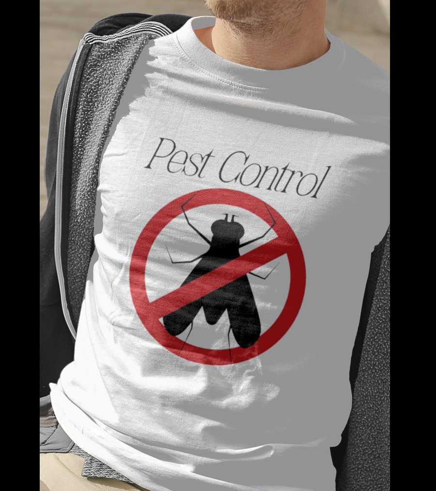 Ghostbusters Pest Control Logo Design T-Shirt