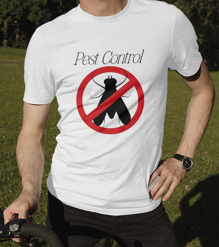 Ghostbusters Pest Control Logo Design T-Shirt