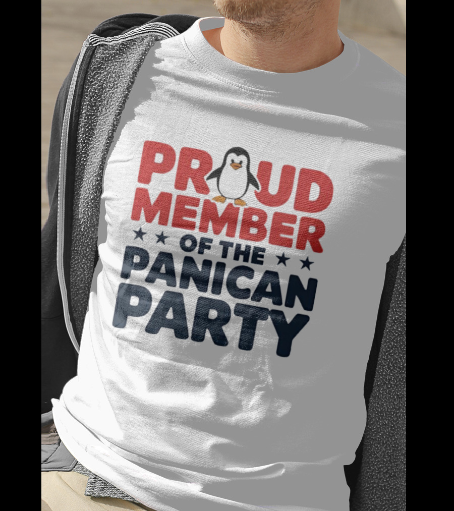 Proud Member Of The Panican Party Penguin T-Shirt