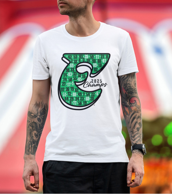 Premium T-Shirt: Philadelphia E 2025 Champs Numbers Design T-Shirt Philadelphia E 2025 Champs Numbers Design T-Shirt