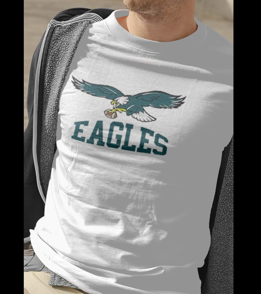 Philadelphia Eagles Vintage Football Eagle Icon T-Shirt
