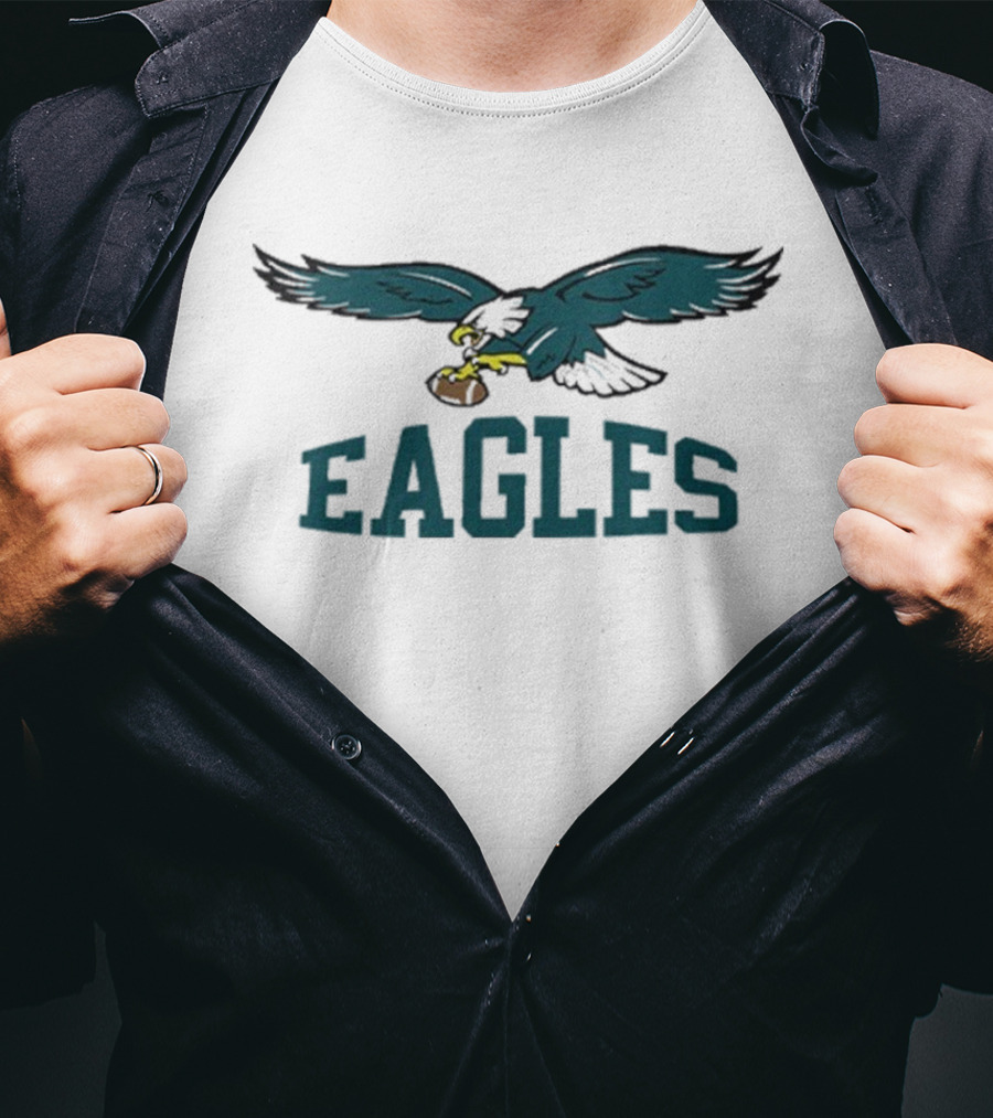 Philadelphia Eagles Vintage Football Eagle Icon T-Shirt